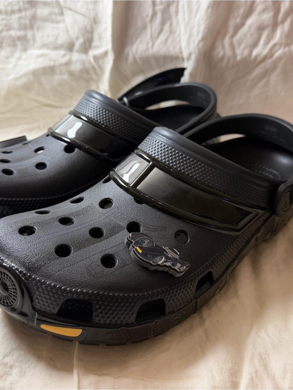 NWOT CROCS Batman Batmobile Slip-On Clogs